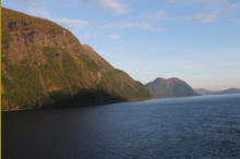 Im Geijranger Fjord