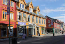Hauptstrasse in Tromso